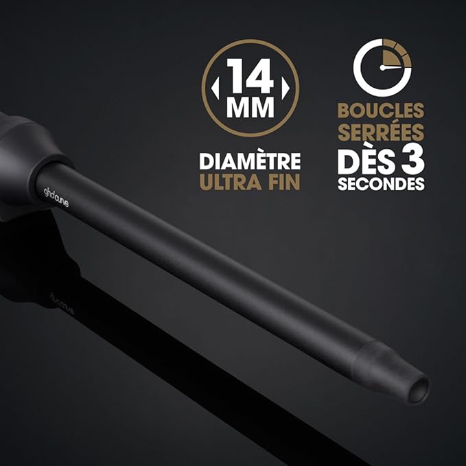 boucle sérrées boucleur ghd curve thin wand