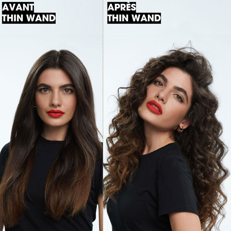 resultat avant apres boucleur ghd curve thin wand